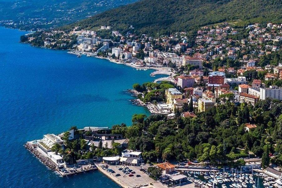 Villa Adriatic, Apartment Chiara With Sea View And Heated Swimming Pool, Free Private Parking, Icici Exterior photo
